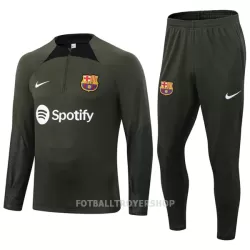 FC Barcelona Kvart-Zip Trenings Collegegenser Set Herre 2023/2024 Grønn FC Barcelona Kvart-Zip Trenings Collegegenser Set Herre 2023/2024 Grønn