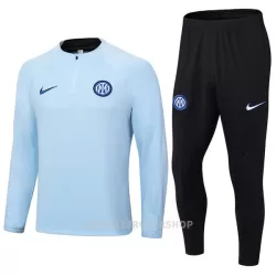 Inter Milan Kvart-Zip Trenings Collegegenser Set Herre 2023/2024 Blå Inter Milan Kvart-Zip Trenings Collegegenser Set Herre 2023/2024 Blå