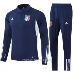 Italia Kvart-Zip Trenings Collegegenser Set Herre 2023/2024 Navy Italia Kvart-Zip Trenings Collegegenser Set Herre 2023/2024 Navy
