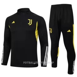 Juventus Kvart-Zip Trenings Collegegenser Set Herre 2023/2024 Svart Juventus Kvart-Zip Trenings Collegegenser Set Herre 2023/2024 Svart