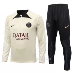 Paris Saint-Germain Kvart-Zip Trenings Collegegenser Set Herre 2023/2024 Krem Paris Saint-Germain Kvart-Zip Trenings Collegegenser Set Herre 2023/2024 Krem