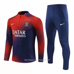 Paris Saint-Germain Kvart-Zip Trenings Collegegenser Set Herre 2023/2024 Rød Paris Saint-Germain Kvart-Zip Trenings Collegegenser Set Herre 2023/2024 Rød