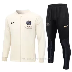 Paris Saint-Germain Treningsjakkedresser Herre 2023/2024 Krem Paris Saint-Germain Treningsjakkedresser Herre 2023/2024 Krem