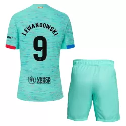 FC Barcelona Lewandowski 9 Tredjedrakt Barn 2023/2024 - med Bukse FC Barcelona Lewandowski 9 Tredjedrakt Barn 2023/2024 - med Bukse