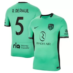 Atlético Madrid R. De Paul 5 Tredjedrakt Herre 2023/2024 Atlético Madrid R. De Paul 5 Tredjedrakt Herre 2023/2024