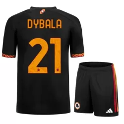 AS Roma Dybala 21 Tredjedrakt Barn 2023/2024 - med Bukse AS Roma Dybala 21 Tredjedrakt Barn 2023/2024 - med Bukse