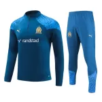 Olympique de Marseille Kvart-Zip Trenings Collegegenser Herre 2023/2024 Navy