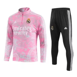 Real Madrid Kvart-Zip Trenings Collegegenser Herre 2023/2024 Rosa Real Madrid Kvart-Zip Trenings Collegegenser Herre 2023/2024 Rosa