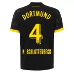 Borussia Dortmund N. Schlotterbeck 4 Bortedrakt Herre 2023/2024
