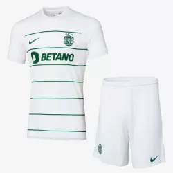 Sporting CP Bortedrakt Barn 2023/2024 - med Bukse Sporting CP Bortedrakt Barn 2023/2024 - med Bukse