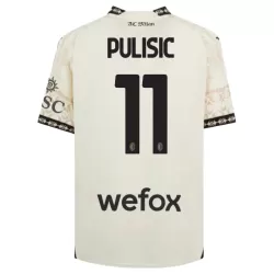 AC Milan Christian Pulisic 11 Fjerdedrakt Herre 2023/2024 Hvit AC Milan Christian Pulisic 11 Fjerdedrakt Herre 2023/2024 Hvit