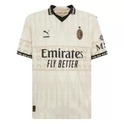 AC Milan Christian Pulisic 11 Fjerdedrakt Herre 2023/2024 Hvit