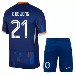 Nederland Frenkie de Jong 21 Bortedrakt Barn EM 2024 - med Bukse Nederland Frenkie de Jong 21 Bortedrakt Barn EM 2024 - med Bukse