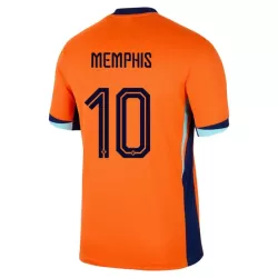 Nederland Memphis 10 Hjemmedrakt Herre EM 2024 Nederland Memphis 10 Hjemmedrakt Herre EM 2024