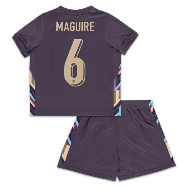 England Maguire 6 Bortedrakt Barn EM 2024 - med Bukse