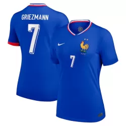 Frankrike Griezmann 7 Hjemmedrakt Dame EM 2024 Frankrike Griezmann 7 Hjemmedrakt Dame EM 2024