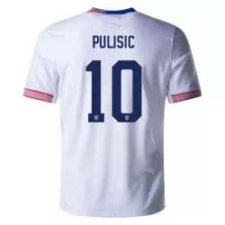 USA Pulisic 10 Hjemmedrakt Herre 2024 USA Pulisic 10 Hjemmedrakt Herre 2024