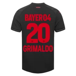 Bayer Leverkusen Alejandro Grimaldo 20 Hjemmedrakt Herre 2023/2024 Bayer Leverkusen Alejandro Grimaldo 20 Hjemmedrakt Herre 2023/2024