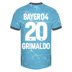 Bayer Leverkusen Alejandro Grimaldo 20 Tredjedrakt Herre 2023/2024 Bayer Leverkusen Alejandro Grimaldo 20 Tredjedrakt Herre 2023/2024