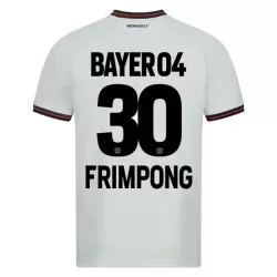 Bayer Leverkusen Jeremie Frimpong 30 Bortedrakt Herre 2023/2024 Bayer Leverkusen Jeremie Frimpong 30 Bortedrakt Herre 2023/2024