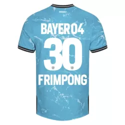 Bayer Leverkusen Jeremie Frimpong 30 Tredjedrakt Herre 2023/2024 Bayer Leverkusen Jeremie Frimpong 30 Tredjedrakt Herre 2023/2024