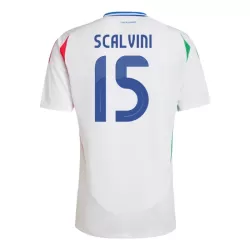 Italia Giorgio Scalvini 15 Bortedrakt Herre EM 2024 Italia Giorgio Scalvini 15 Bortedrakt Herre EM 2024