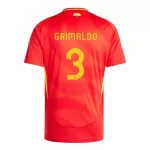 Spania Alejandro Grimaldo 3 Hjemmedrakt Herre EM 2024