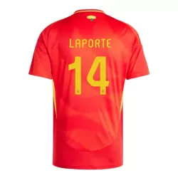 Spania Aymeric Laporte 14 Hjemmedrakt Herre EM 2024 Spania Aymeric Laporte 14 Hjemmedrakt Herre EM 2024
