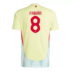 Spania Fabian Ruiz 8 Bortedrakt Herre EM 2024 Spania Fabian Ruiz 8 Bortedrakt Herre EM 2024