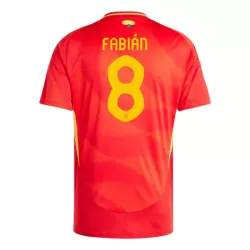 Spania Fabian Ruiz 8 Hjemmedrakt Herre EM 2024 Spania Fabian Ruiz 8 Hjemmedrakt Herre EM 2024