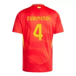 Spania Martin Zubimendi 4 Hjemmedrakt Herre EM 2024 Spania Martin Zubimendi 4 Hjemmedrakt Herre EM 2024