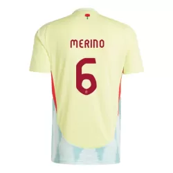 Spania Mikel Merino 6 Bortedrakt Herre EM 2024 Spania Mikel Merino 6 Bortedrakt Herre EM 2024