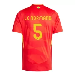 Spania Robin Le Normand 5 Hjemmedrakt Herre EM 2024 Spania Robin Le Normand 5 Hjemmedrakt Herre EM 2024