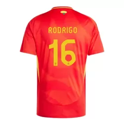 Spania Rodrigo 16 Hjemmedrakt Herre EM 2024 Spania Rodrigo 16 Hjemmedrakt Herre EM 2024