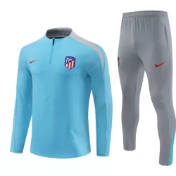 Atlético Madrid Kvart-Zip Trenings Collegegenser Barn 2024/2025 Blå Atlético Madrid Kvart-Zip Trenings Collegegenser Barn 2024/2025 Blå