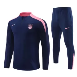 Atlético Madrid Kvart-Zip Trenings Collegegenser Barn 2024/2025 Navy Atlético Madrid Kvart-Zip Trenings Collegegenser Barn 2024/2025 Navy