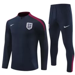 England Kvart-Zip Trenings Collegegenser Herre 2024/2025 Svart England Kvart-Zip Trenings Collegegenser Herre 2024/2025 Svart