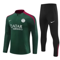 Paris Saint-Germain Kvart-Zip Trenings Collegegenser Herre 2024/2025 Grønn Paris Saint-Germain Kvart-Zip Trenings Collegegenser Herre 2024/2025 Grønn