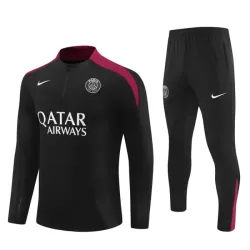 Paris Saint-Germain Kvart-Zip Trenings Collegegenser Herre 2024/2025 Svart Paris Saint-Germain Kvart-Zip Trenings Collegegenser Herre 2024/2025 Svart