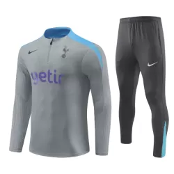 Tottenham Hotspur Kvart-Zip Trenings Collegegenser Barn 2024/2025 Grå Tottenham Hotspur Kvart-Zip Trenings Collegegenser Barn 2024/2025 Grå