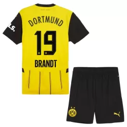 Borussia Dortmund Brandt 19 Hjemmedrakt Barn 2024/2025 - med Bukse Borussia Dortmund Brandt 19 Hjemmedrakt Barn 2024/2025 - med Bukse