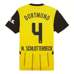 Borussia Dortmund N. Schlotterbeck 4 Hjemmedrakt Herre 2024/2025 Borussia Dortmund N. Schlotterbeck 4 Hjemmedrakt Herre 2024/2025