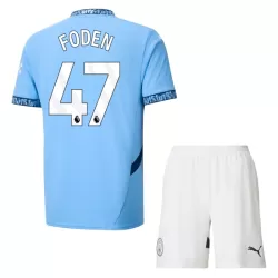 Manchester City Foden 47 Hjemmedrakt Barn 2024/2025 - med Bukse Manchester City Foden 47 Hjemmedrakt Barn 2024/2025 - med Bukse