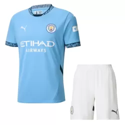 Manchester City Hjemmedrakt Barn 2024/2025 - med Bukse Manchester City Hjemmedrakt Barn 2024/2025 - med Bukse