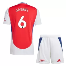 Arsenal Gabriel 6 Hjemmedrakt Barn 2024/2025 - med Bukse Arsenal Gabriel 6 Hjemmedrakt Barn 2024/2025 - med Bukse