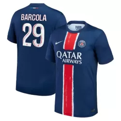 Paris Saint-Germain Bradley Barcola 29 Hjemmedrakt Herre 2024/2025 Paris Saint-Germain Bradley Barcola 29 Hjemmedrakt Herre 2024/2025