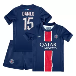 Paris Saint-Germain Danilo Pereira 15 Hjemmedrakt Barn 2024/2025 - med Bukse Paris Saint-Germain Danilo Pereira 15 Hjemmedrakt Barn 2024/2025 - med Bukse