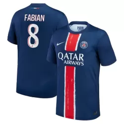 Paris Saint-Germain Fabian Ruiz 8 Hjemmedrakt Herre 2024/2025 Paris Saint-Germain Fabian Ruiz 8 Hjemmedrakt Herre 2024/2025