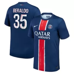 Paris Saint-Germain Lucas Beraldo 35 Hjemmedrakt Herre 2024/2025 Paris Saint-Germain Lucas Beraldo 35 Hjemmedrakt Herre 2024/2025