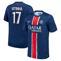 Paris Saint-Germain Vitinha 17 Hjemmedrakt Herre 2024/2025 Paris Saint-Germain Vitinha 17 Hjemmedrakt Herre 2024/2025